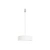 Wisząca lampa Mist III z białym kloszem