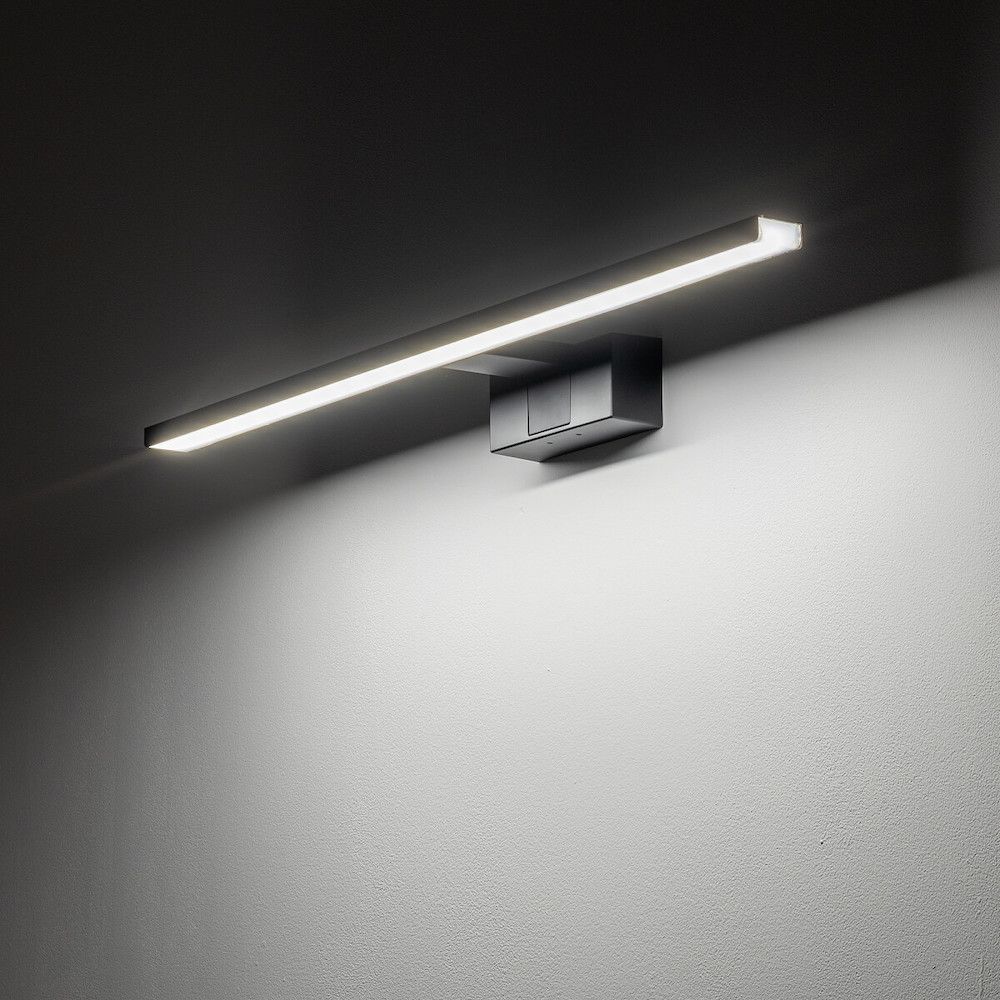 Czarna lampa ścienna Cezanne M 4000K