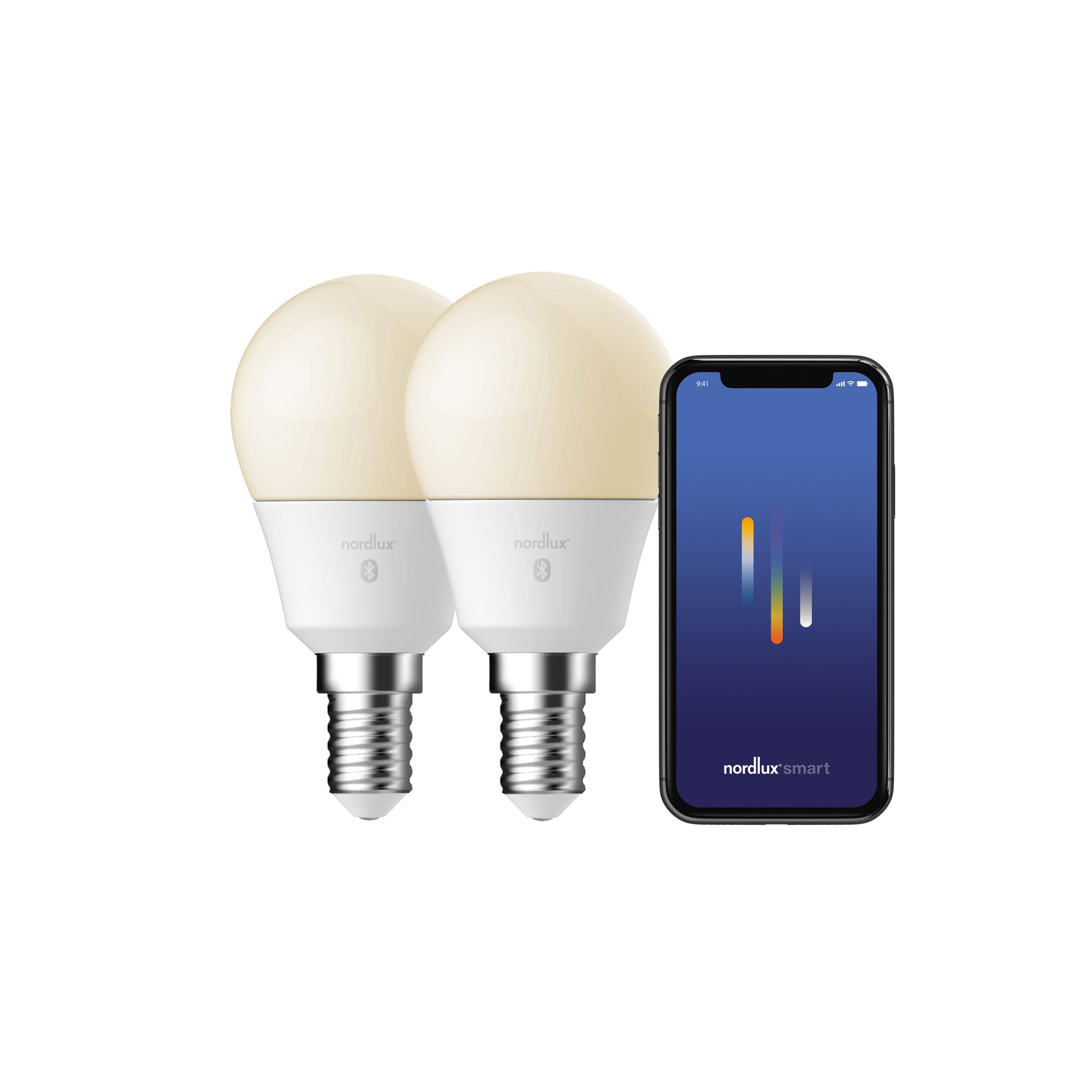 Zestaw 2 inteligentnych żarówek E14 Smart Light z możliwością sterowania aplikacją