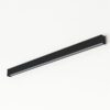 Nowoczesny czarny kinkiet Straight Led L