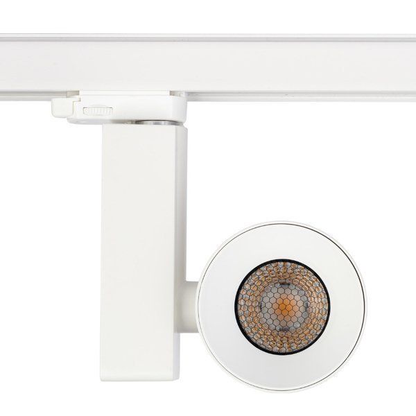 Biała lampa sufitowa Nea do systemu szynowego CTLS, 3000K