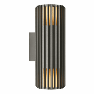 Antracytowy kinkiet Aludra od Nordlux z oświetleniem góra-dół