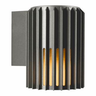 Nowoczesny antracytowy kinkiet Aludra od Nordlux o klasie szczelności IP54