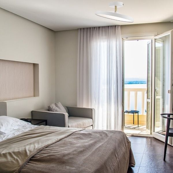 Nowoczesna lampa sufitowa Kaito 2 Pro 40 - Nordlux - DFTP - ciepła biel, płaski klosz