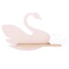 Różowy kinkiet łabędź Swan dla dziecka
