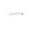 Biały plafon Soft Led o wymiarach 63x20 cm w podłużnym kształcie