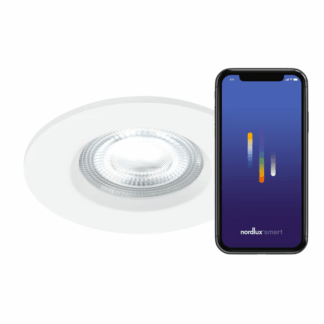 Zestaw 3 białych sufitowych oczek LED Don Smart, odporność IP65, sterowanie przez aplikację