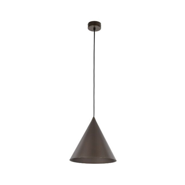 Wisząca lampa Cono TK w kolorze kawowego brązu