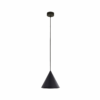 Czarna wisząca lampa stożkowa Cono MINI TK w duńskim stylu