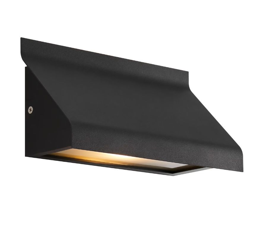 Czarne kinkiety zewnętrzne