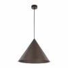 Wisząca lampa Cono XL TK w kolorze brązowym o średnicy 50 cm
