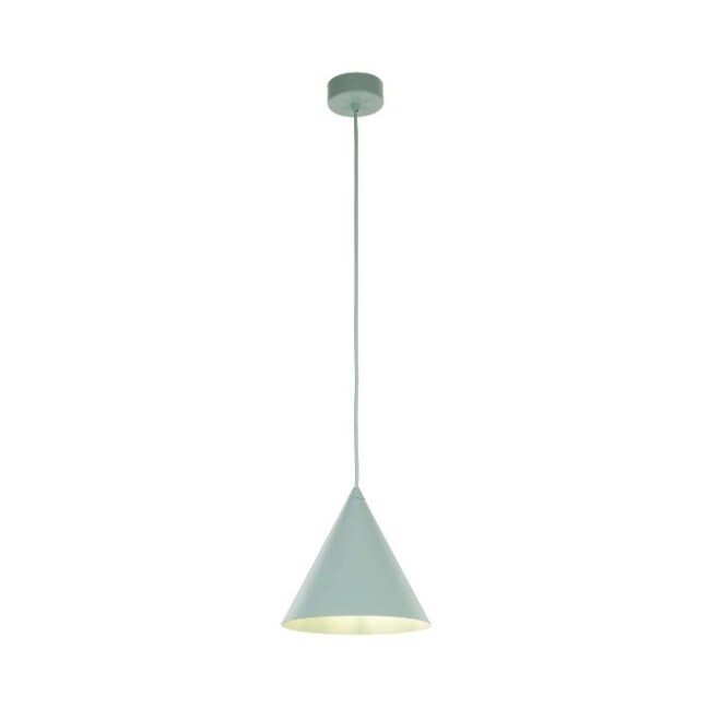 Wisząca lampa Cono MINI TK w szałwiowym odcieniu zieleni