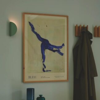 Zielony kinkiet Model 2110 Nordlux o zakrzywionej formie przypominającej taco