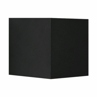 Kwadratowy kinkiet zewnętrzny Milda Kubi od Nordlux, wykonany z aluminium, o klasie szczelności IP44