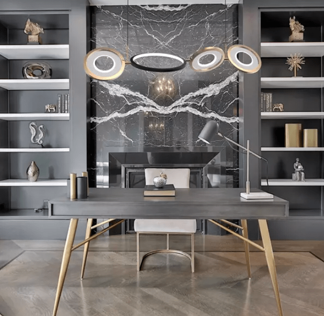 Lampa Seppia No.4 LED z dekoracyjnymi akrylowymi dyskami