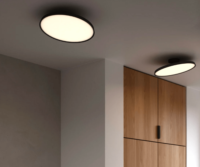 Nowa wersja czarnej lampy sufitowej Kaito 2 Pro 40 LED od DFTP