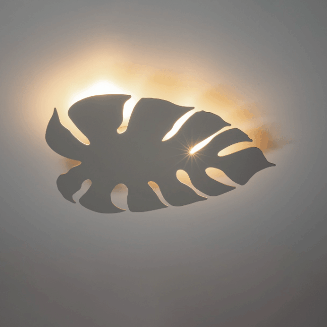 Kinkiet lub beżowa lampa sufitowa Monstera XL zapewniająca boczne oświetlenie