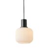 Lampa wisząca Milford Mini - Nordlux - ryflowany klosz
