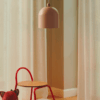 Różowa lampa wisząca Gaston - Nordlux - pastelowa