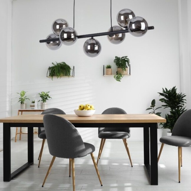 Lampa wiszaca kule do salonu Estera TK 7