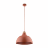 Wisząca lampa w kolorze ceramicznej cegły Cap TK