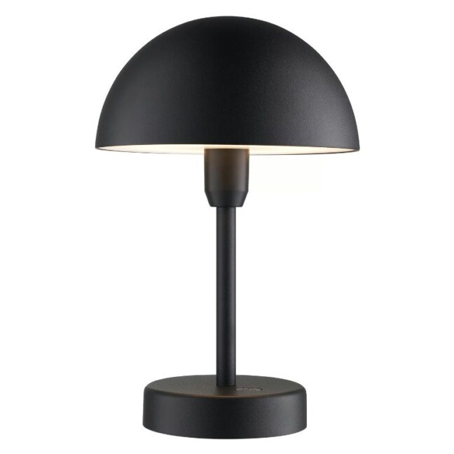 Przenośna, akumulatorowa lampka Ellen To-Go Mini w kolorze czarnym od Nordlux