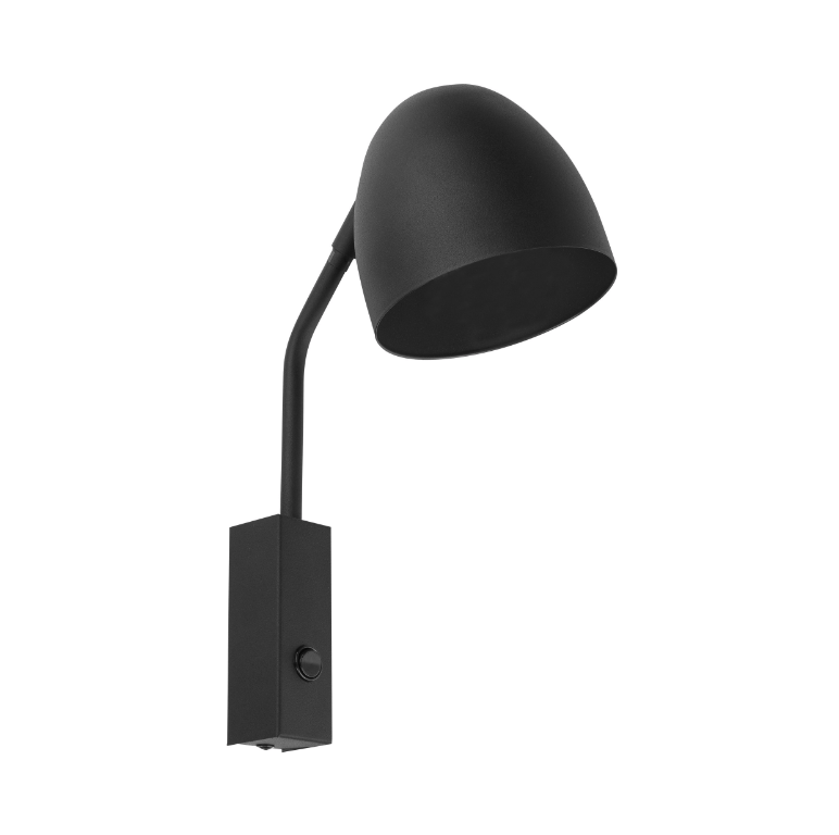 Czarny kinkiet Soho TK w stylu industrialnym