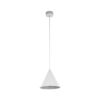 Biała, minimalistyczna lampa wisząca Cono MINI TK
