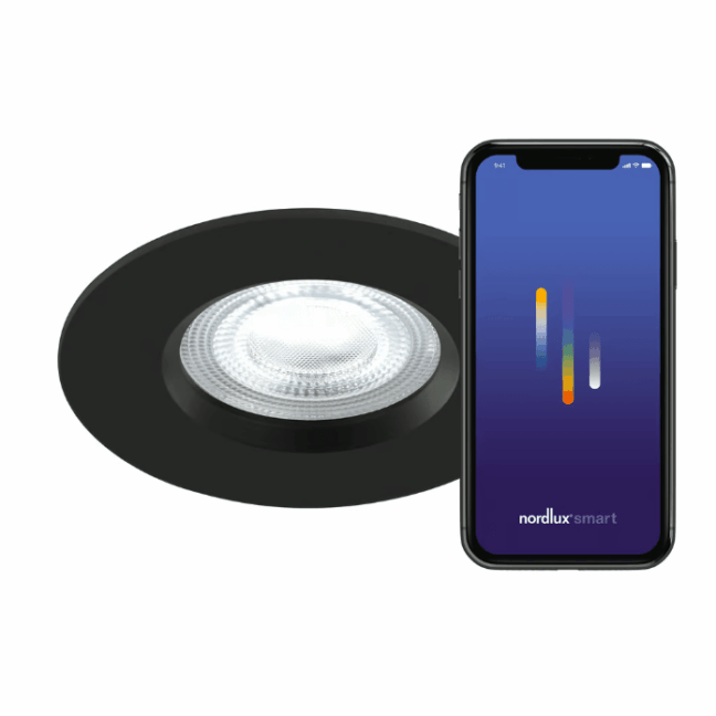 Zestaw 3 nowoczesnych oczek LED Don Smart IP65 sterowanych aplikacją