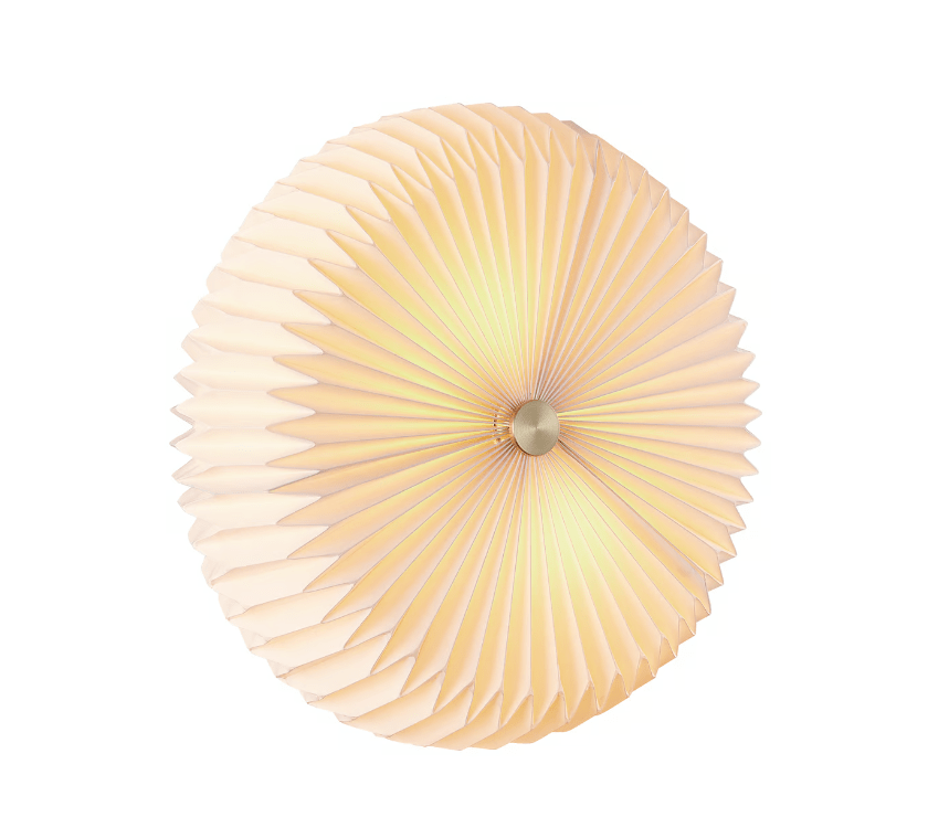 Plisowany papierowy kinkiet Belloy 40