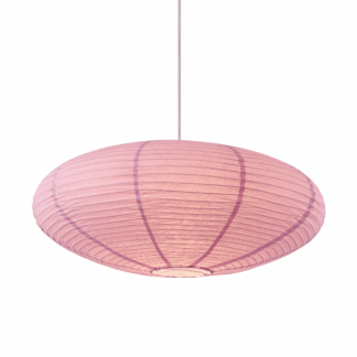Papierowy lampion w kolorze purpurowym Villo 60