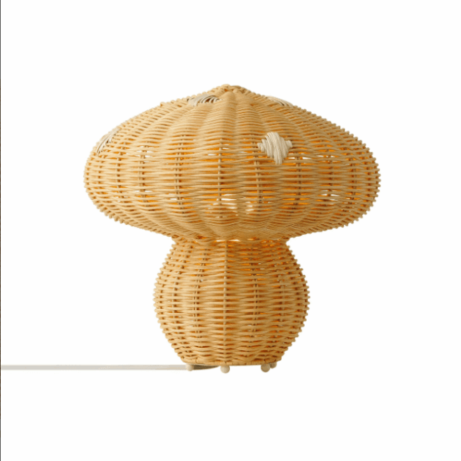 Rattanowa lampa stołowa Allie od Nordlux