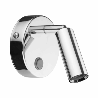 Srebrny kinkiet Enzo TK z regulowaną, obrotową tubą