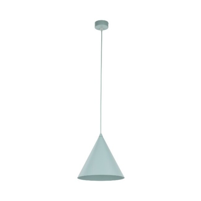 Wisząca lampa Cono TK w delikatnym, miętowym odcieniu