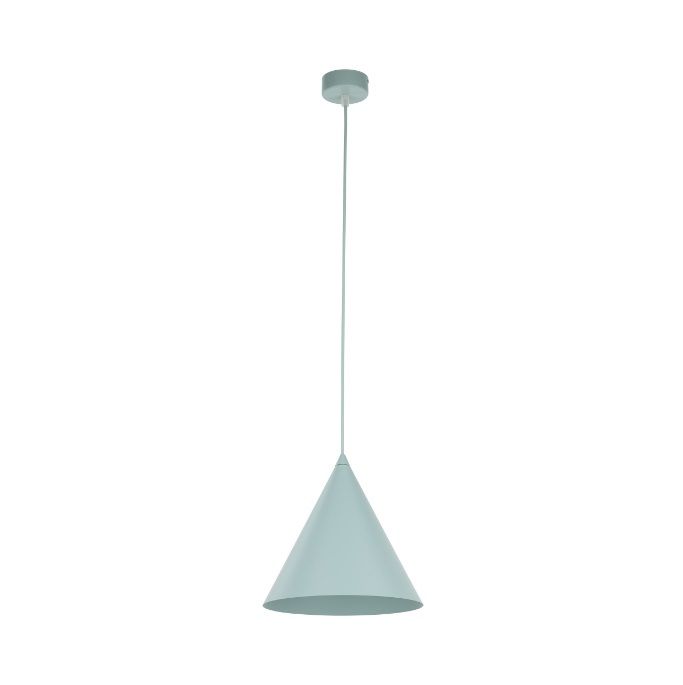 Wisząca lampa Cono TK w delikatnym, miętowym odcieniu