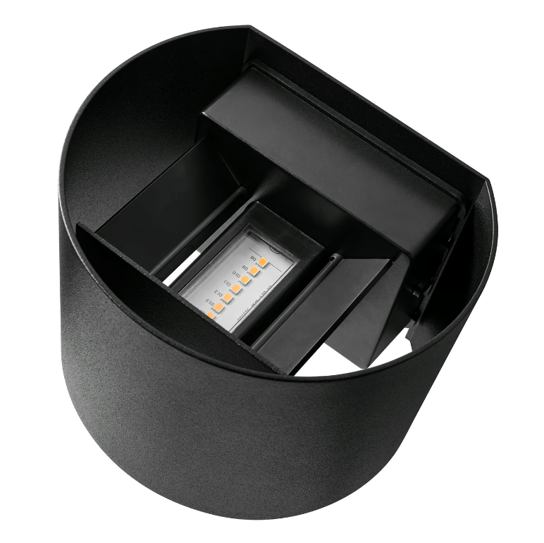 Nowoczesny kinkiet LED Milda z aluminium do montażu na zewnątrz