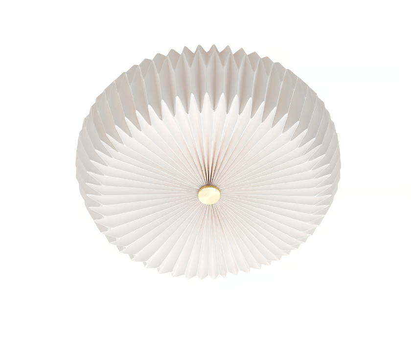 Plisowany papierowy kinkiet Belloy 40