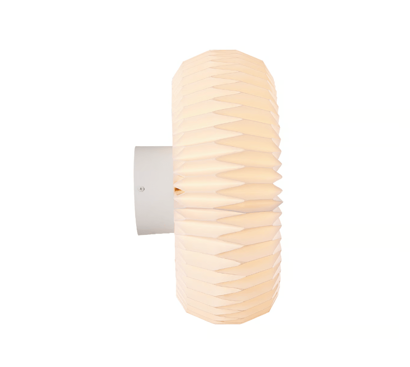 Plisowany papierowy kinkiet Belloy 40