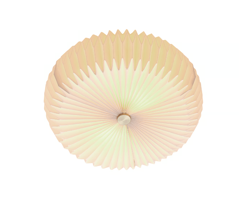 Plisowany papierowy kinkiet Belloy 40