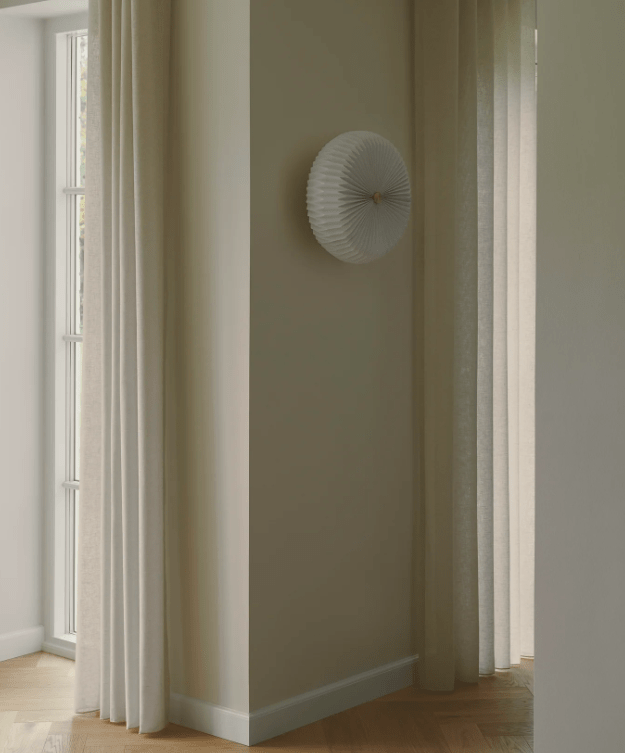 Plisowany papierowy kinkiet Belloy 40