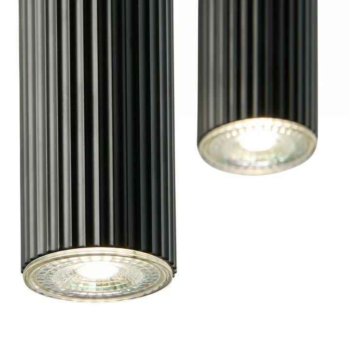 Potrójna wisząca lampa Vico 3 Rondel z nowoczesną podsufitką