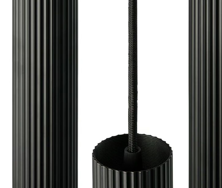 Potrójna wisząca lampa Vico 3 Rondel z nowoczesną podsufitką