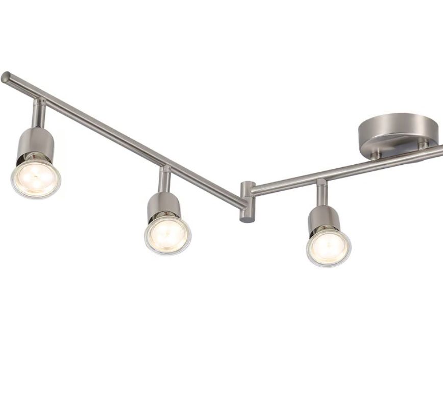 Składana lampa sufitowa Avenue z sześcioma żarówkami i możliwością regulacji kloszy