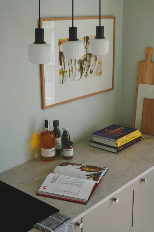 Wisząca lampa Milford Mini 3 na listwie od Nordlux