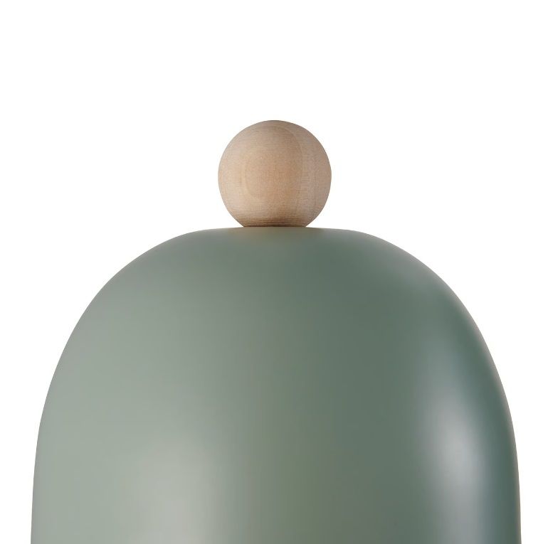 Zielony kinkiet Gaston w stylu skandynawskim