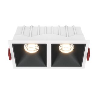 Downlight Alfa LED 20W IP20 Maytoni w kolorze biało-czarnym