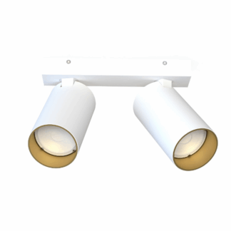 Obrotowy, podwójny reflektor sufitowy Mono II