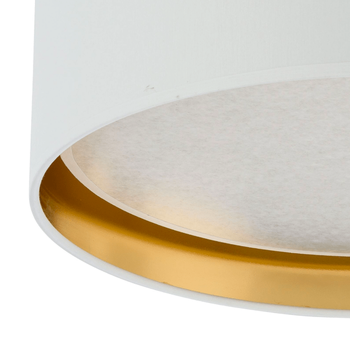 nowa Biało złota lampa sufitowa Bilbao - TK - 45 cm