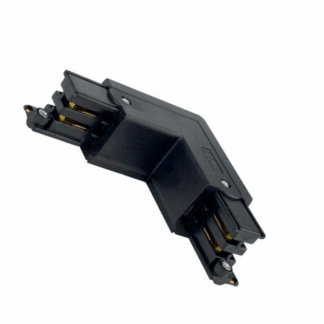 Łącznik w kształcie litery L Shilo, kolor czarny