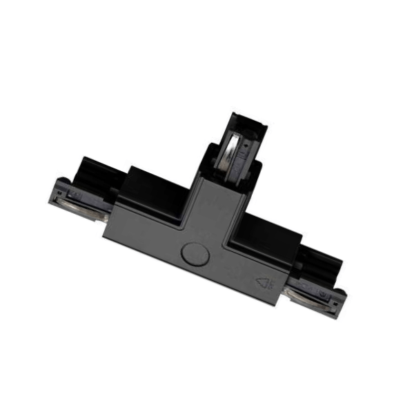 Łącznik-T Profilu Shilo w kolorze czarnym, lewy